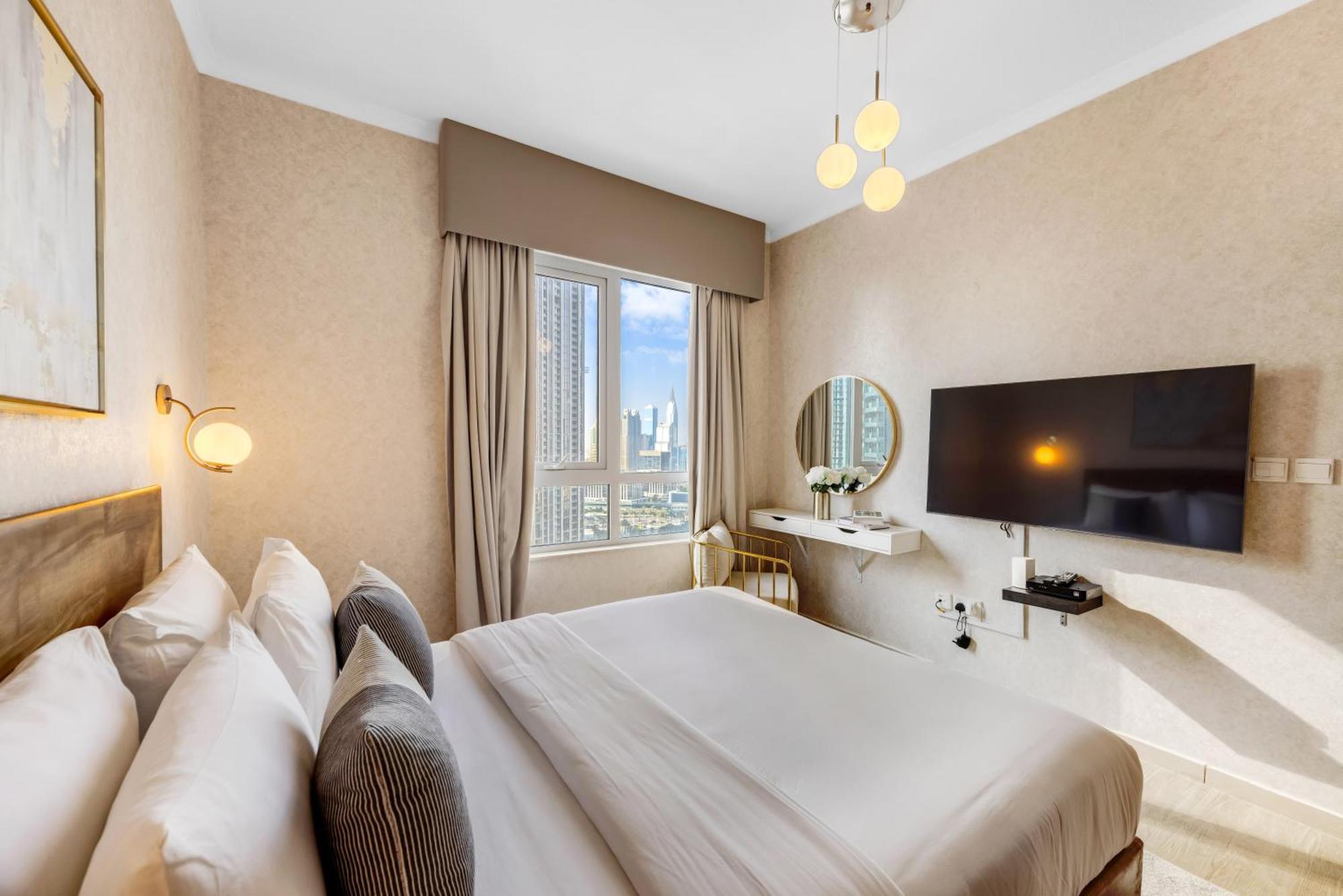 Durrani Homes - Grandiose 5Br Besides Dubai Mall With Burjkhalifa And Fountain View Ngoại thất bức ảnh