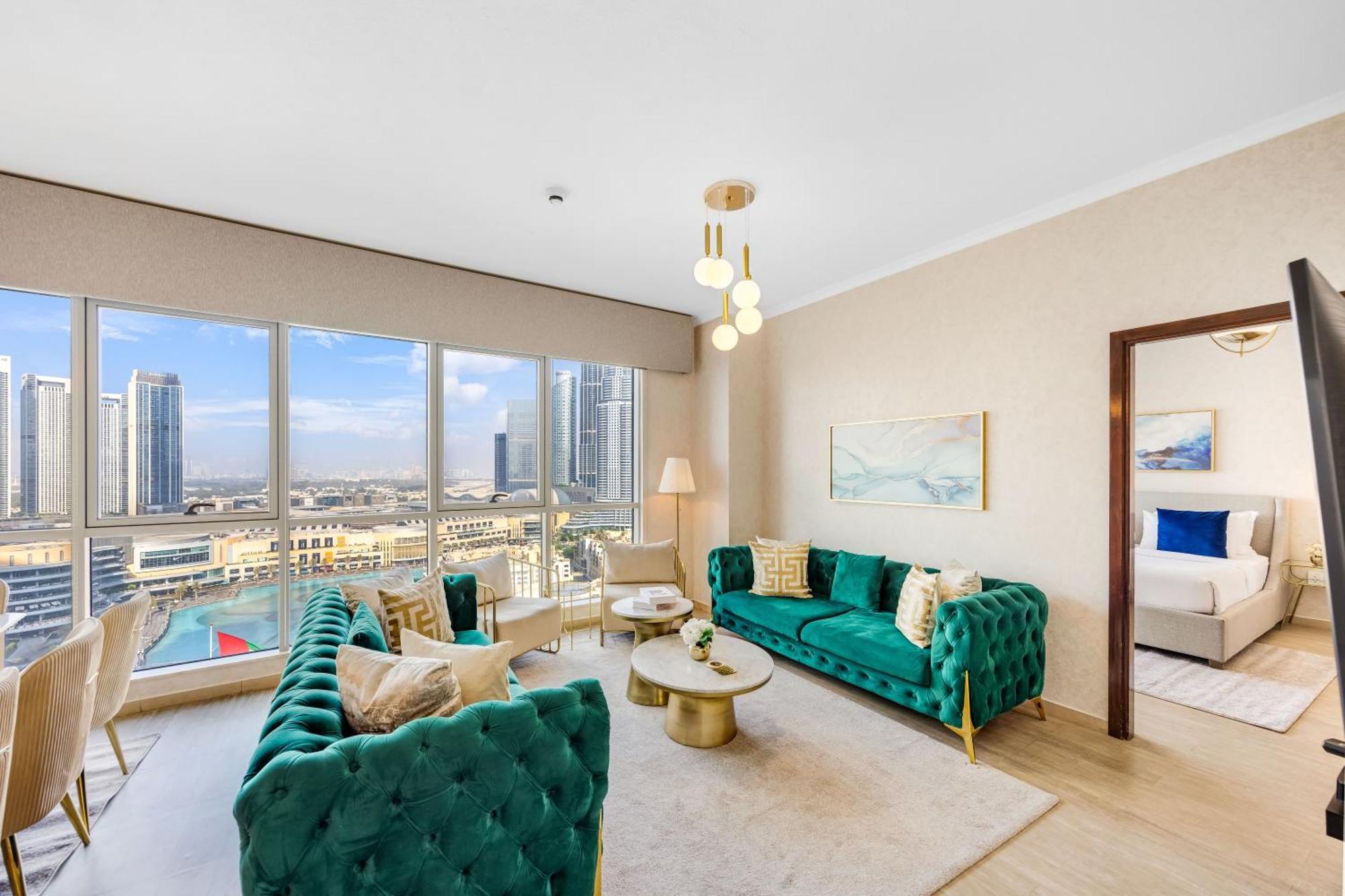 Durrani Homes - Grandiose 5Br Besides Dubai Mall With Burjkhalifa And Fountain View Ngoại thất bức ảnh