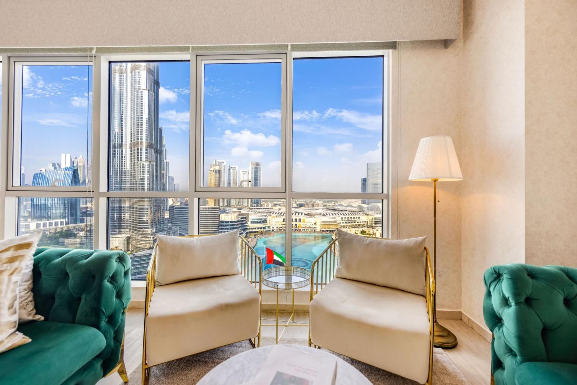Durrani Homes - Grandiose 5Br Besides Dubai Mall With Burjkhalifa And Fountain View Ngoại thất bức ảnh