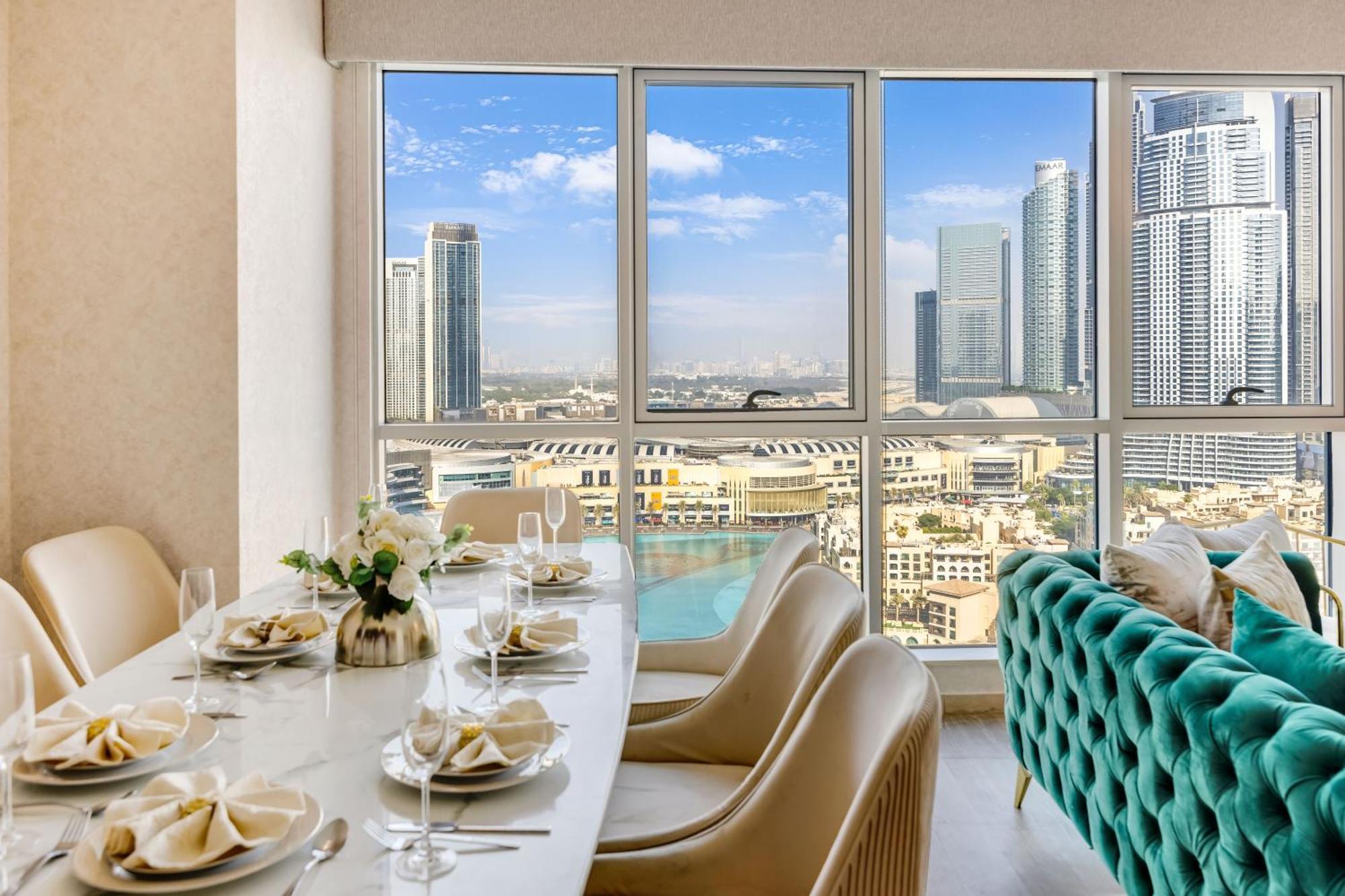 Durrani Homes - Grandiose 5Br Besides Dubai Mall With Burjkhalifa And Fountain View Ngoại thất bức ảnh
